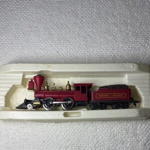 AHM 4-4-0 Genoa Western & Atlantic HO Scale Locomotive Train (New)